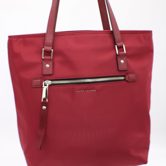 Marc Jacobs  Trooper Nylon Tote in Deep Maroon - Picture 1 of 5